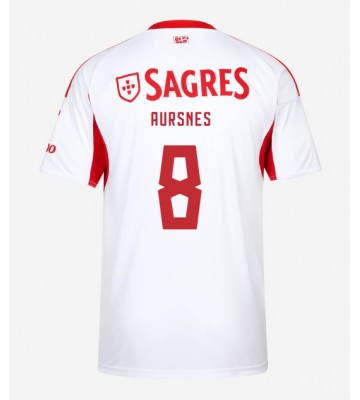 Benfica Fredrik Aursnes #8 Tredjetrøje 2025-26 Kortærmet